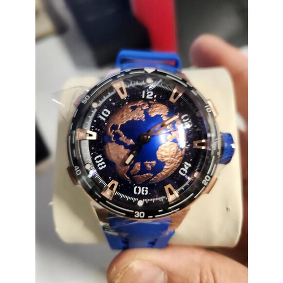 Invicta Celestial Mechanical Men's Watch - 40mm, Blue (69534) - Picture 2 of 4